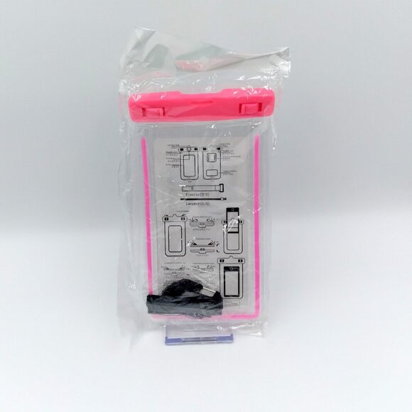 Universal Waterproof Phone Case for Smartphone - Pink - Picture 5 of 5